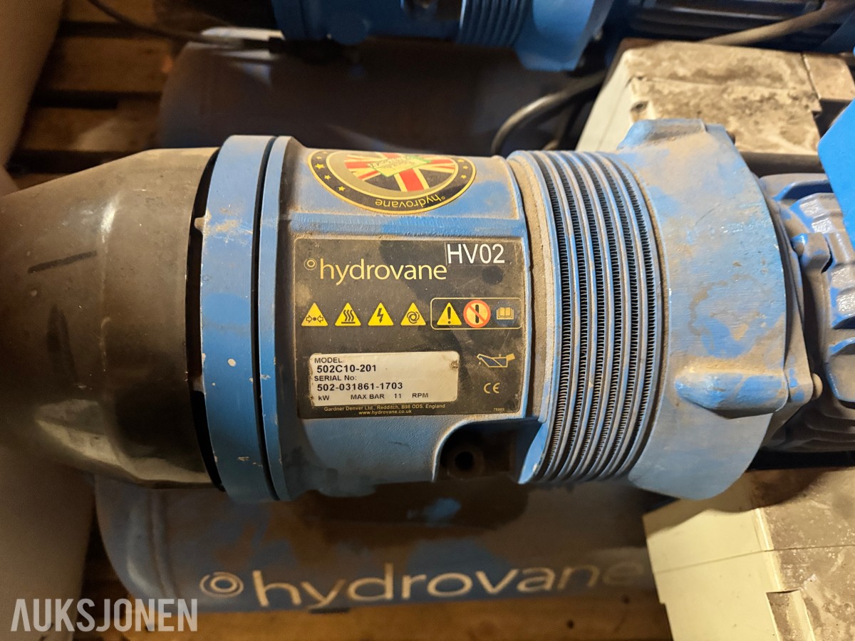 2 Stk Hydrovane HV02 kompressor 