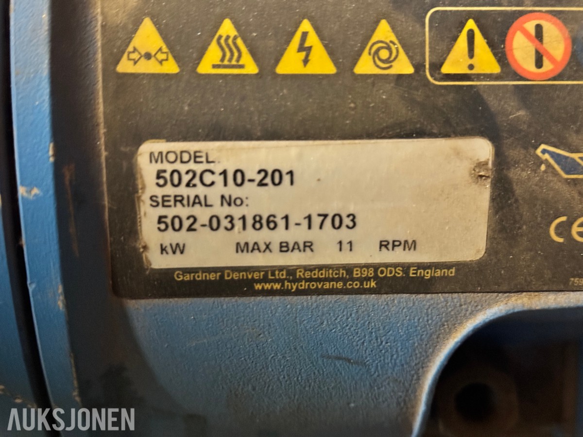 2 Stk Hydrovane HV02 kompressor 