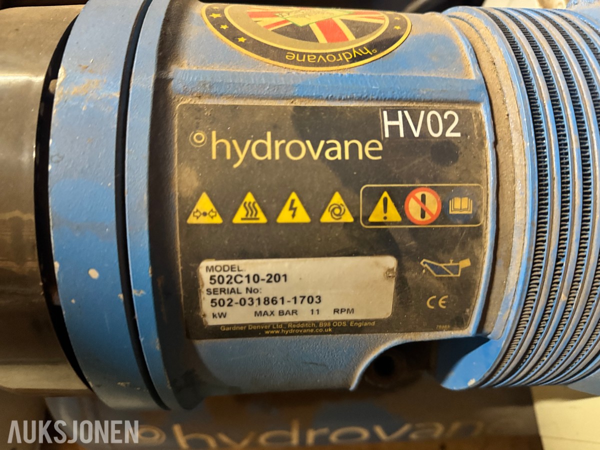 2 Stk Hydrovane HV02 kompressor 
