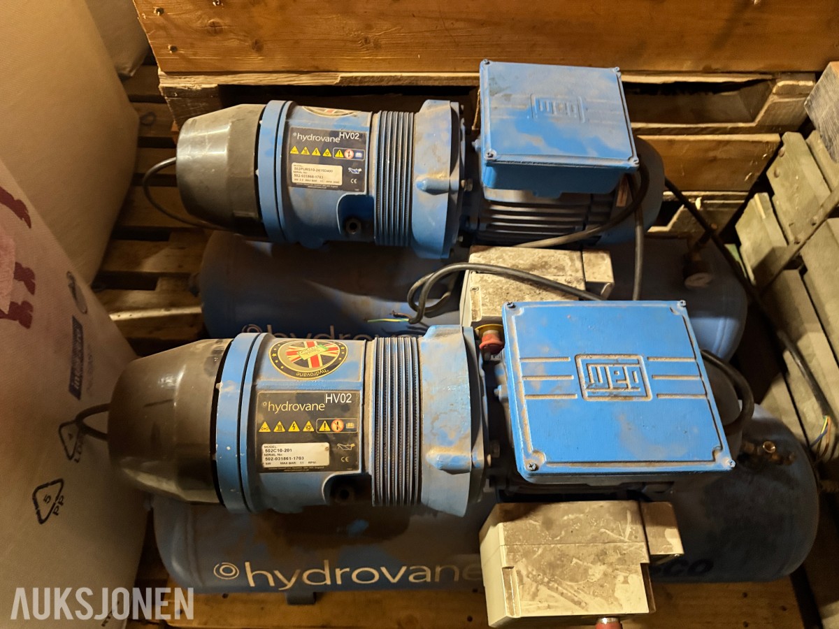 2 Stk Hydrovane HV02 kompressor 