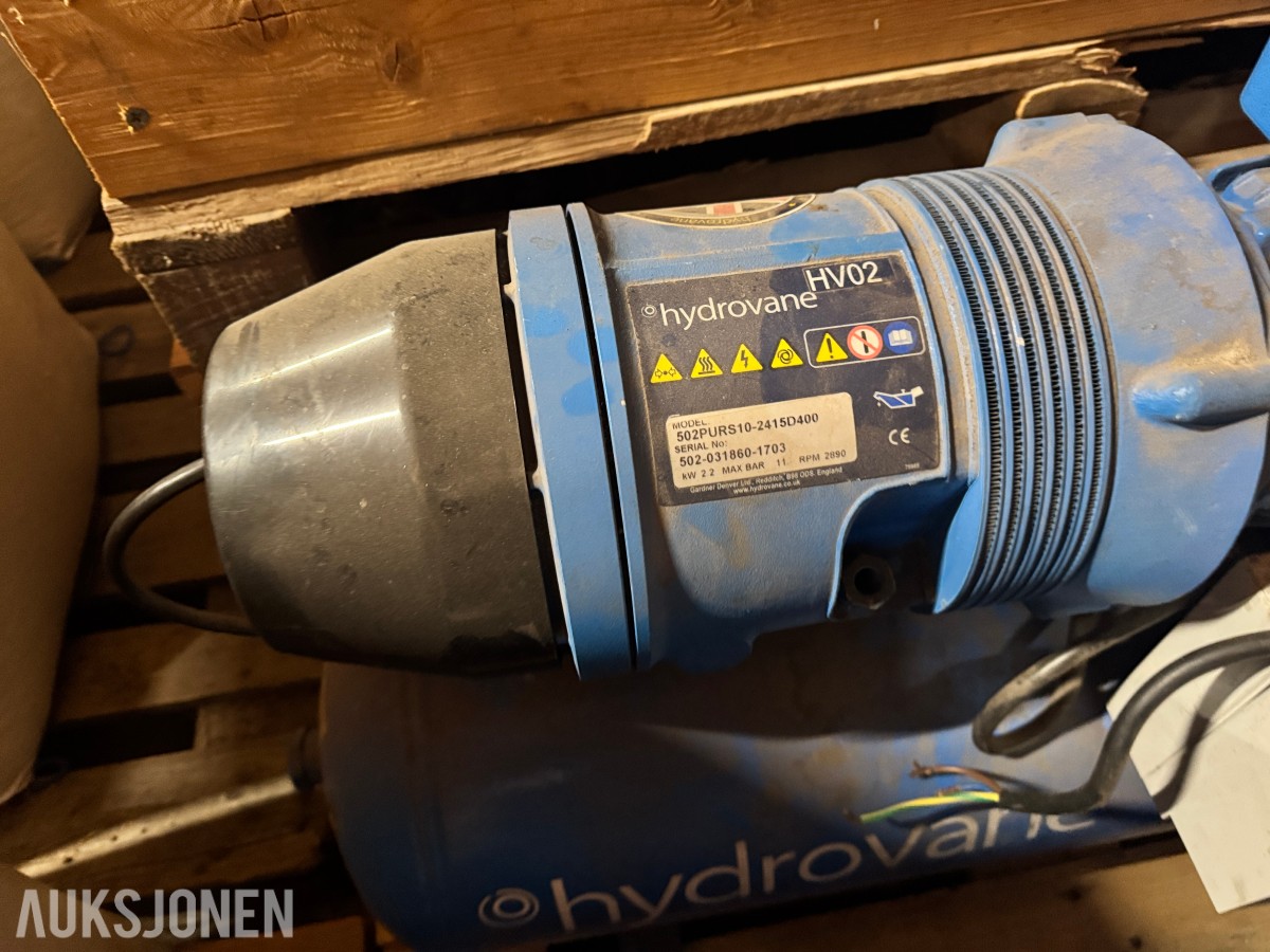 2 Stk Hydrovane HV02 kompressor 