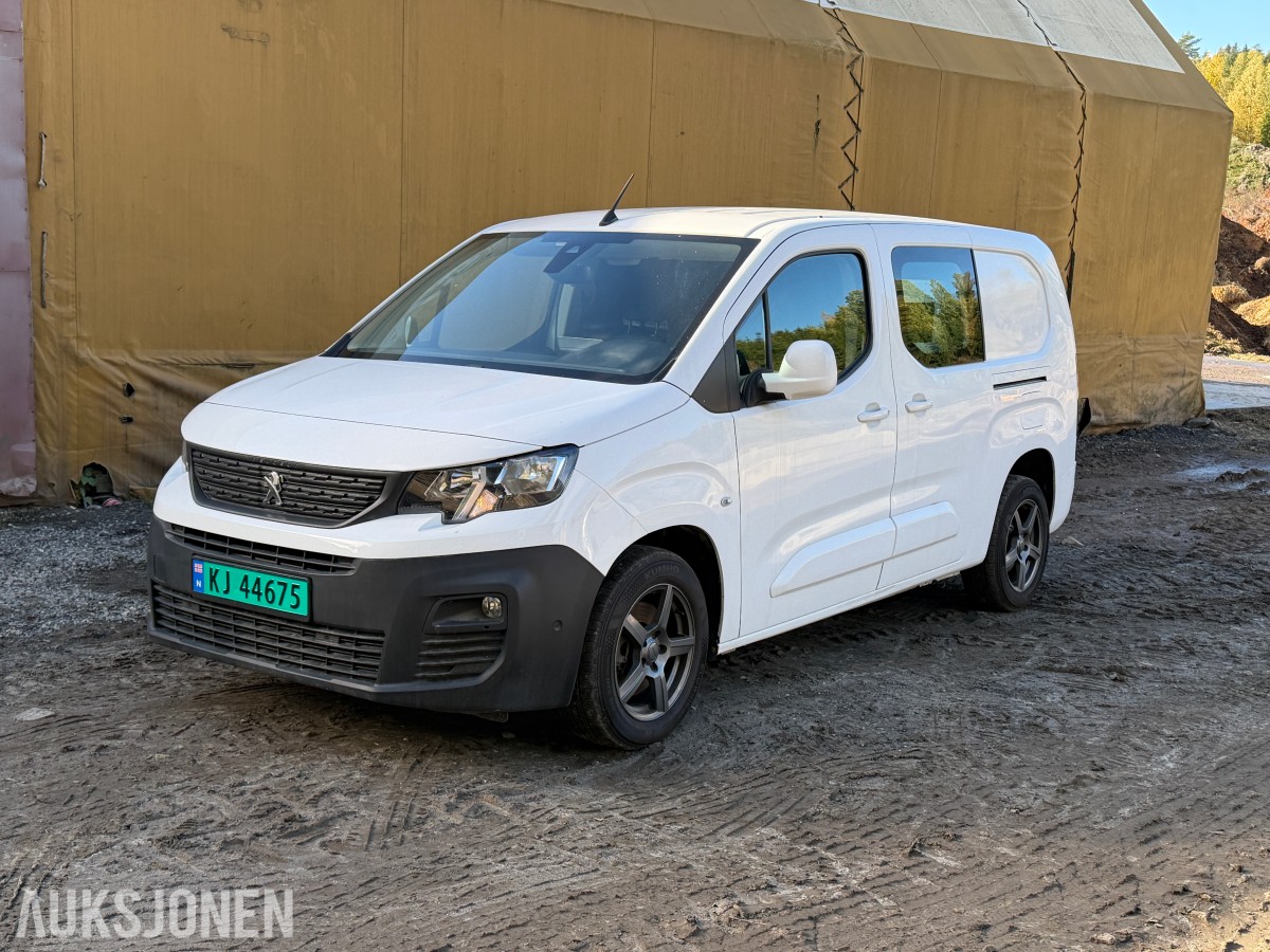 2019 PEUGEOT PARTNER 1,5 HDI - RYGGEKAMERA CRUISE HENGERFESTE