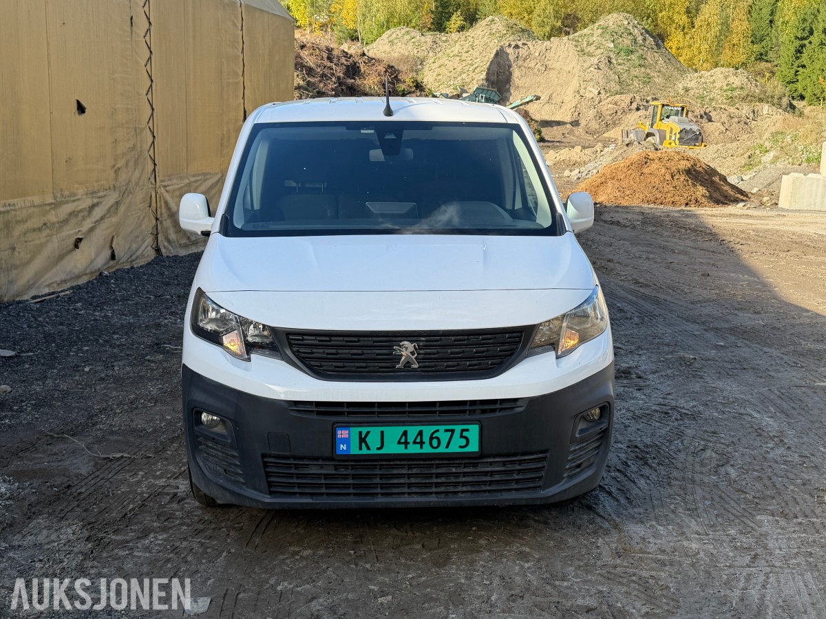 2019 PEUGEOT PARTNER 1,5 HDI - RYGGEKAMERA CRUISE HENGERFESTE