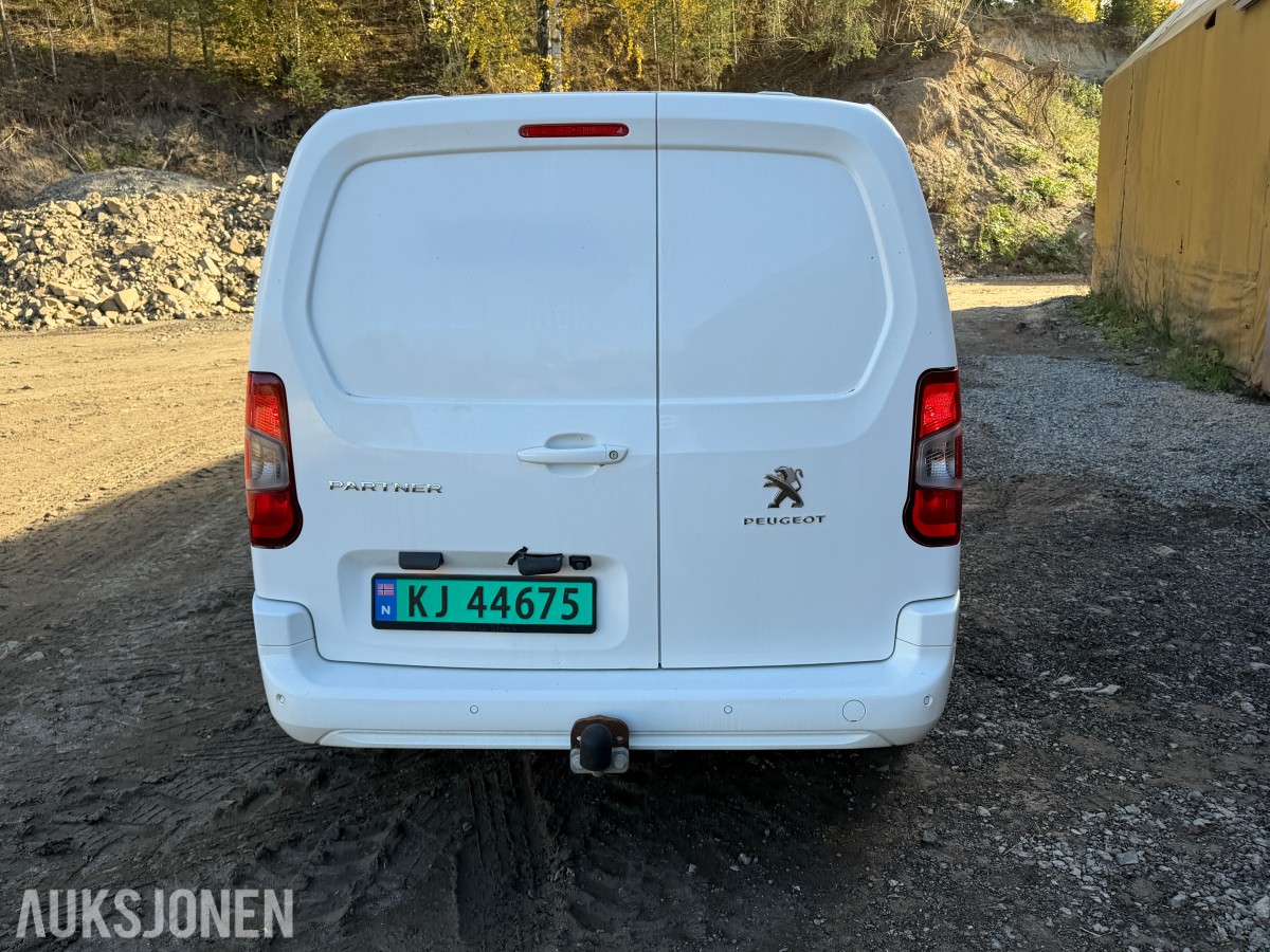 2019 PEUGEOT PARTNER 1,5 HDI - RYGGEKAMERA CRUISE HENGERFESTE