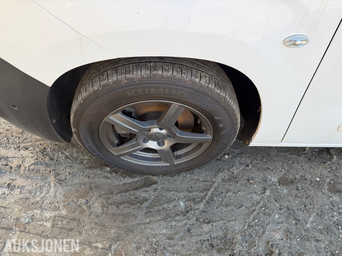 2019 PEUGEOT PARTNER 1,5 HDI - RYGGEKAMERA CRUISE HENGERFESTE