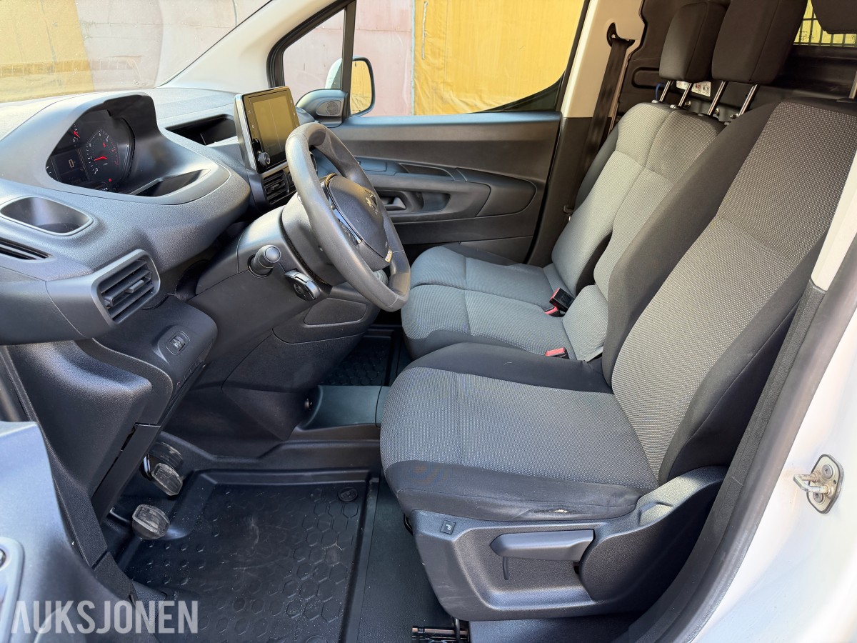 2019 PEUGEOT PARTNER 1,5 HDI - RYGGEKAMERA CRUISE HENGERFESTE