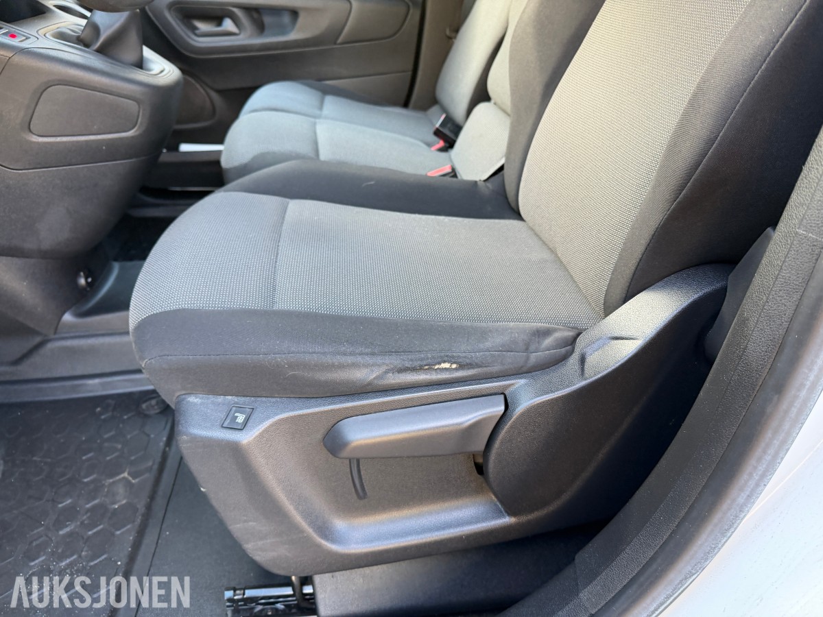 2019 PEUGEOT PARTNER 1,5 HDI - RYGGEKAMERA CRUISE HENGERFESTE
