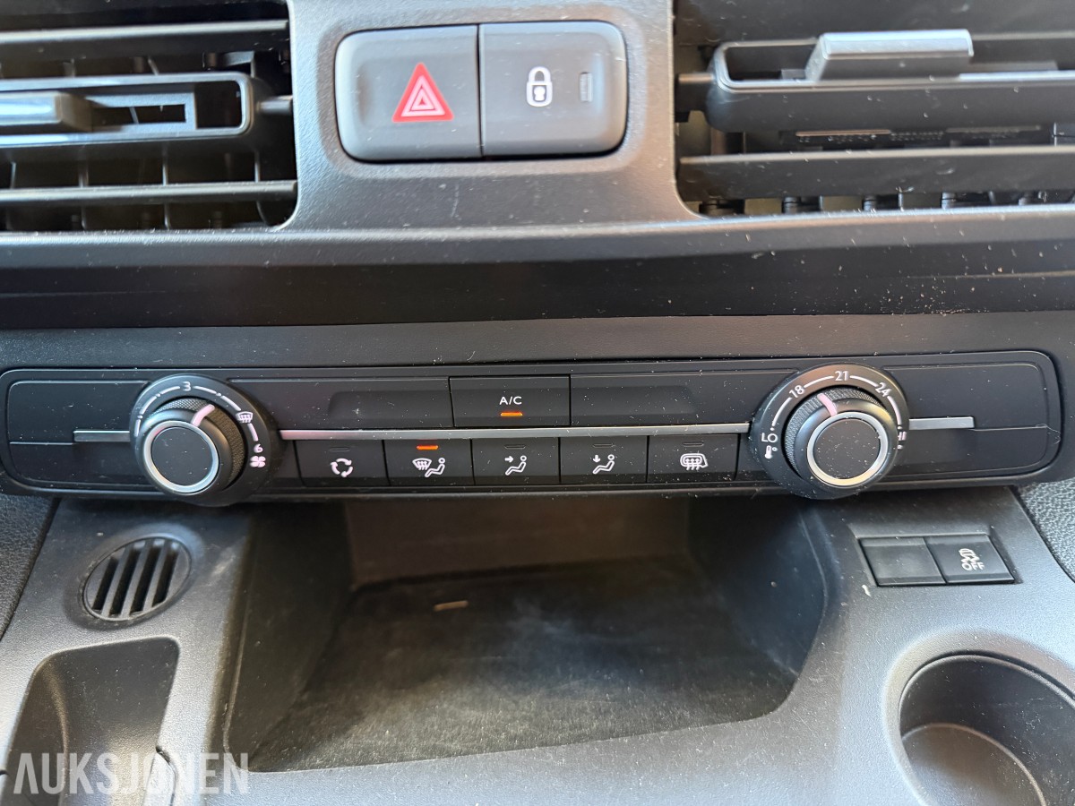 2019 PEUGEOT PARTNER 1,5 HDI - RYGGEKAMERA CRUISE HENGERFESTE