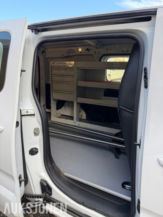 2019 PEUGEOT PARTNER 1,5 HDI - RYGGEKAMERA CRUISE HENGERFESTE