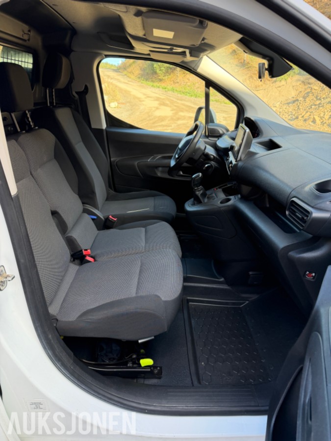 2019 PEUGEOT PARTNER 1,5 HDI - RYGGEKAMERA CRUISE HENGERFESTE
