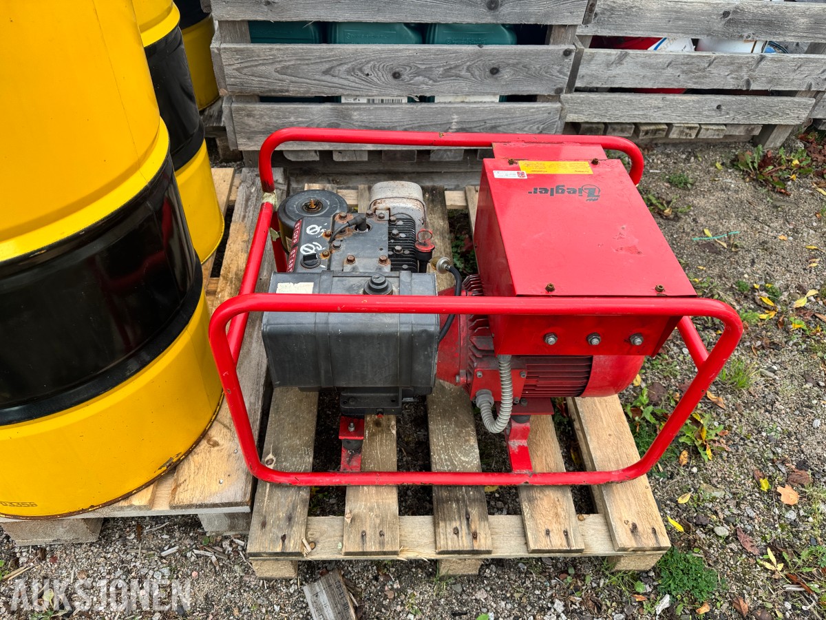 Kirsch D55 strømaggregat 5,5 kVA