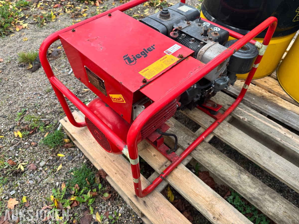 Kirsch D55 strømaggregat 5,5 kVA