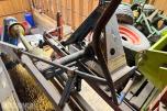 Kostevalse børstemaskin for traktor