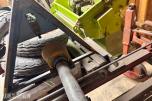 Kostevalse børstemaskin for traktor