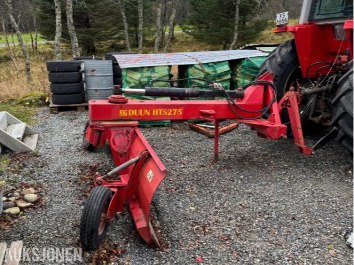 Duun HTS 275 skjær med hydraulisk sving og manuell sideforskyvning