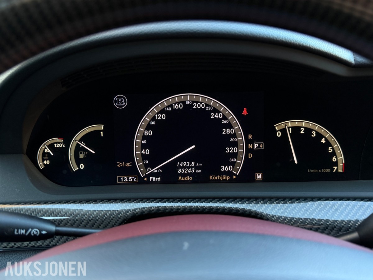 2008 MERCEDES-BENZ BRABUS B8, LAV KM, SJELDEN MULIGHET, NETTOPP EU GODKJENT