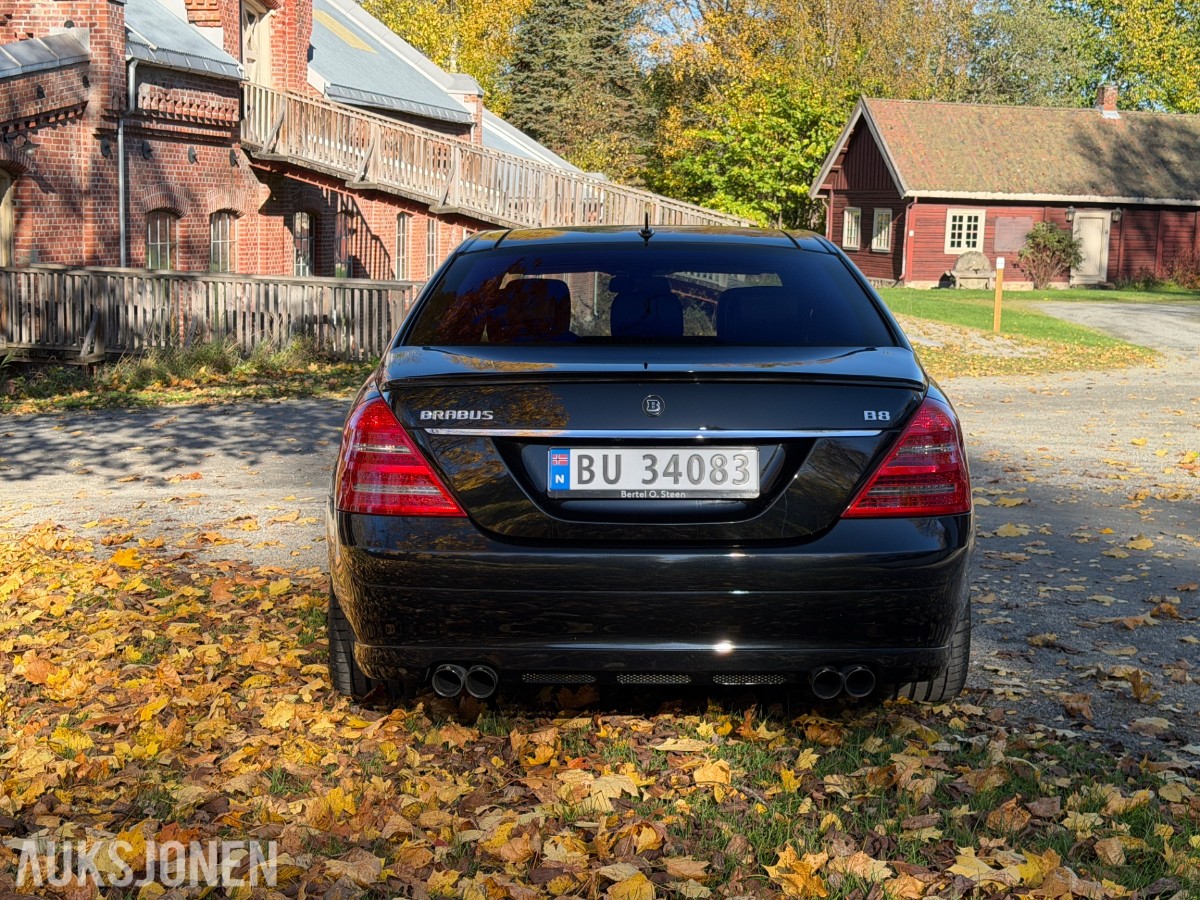 2008 MERCEDES-BENZ BRABUS B8, LAV KM, SJELDEN MULIGHET, NETTOPP EU GODKJENT