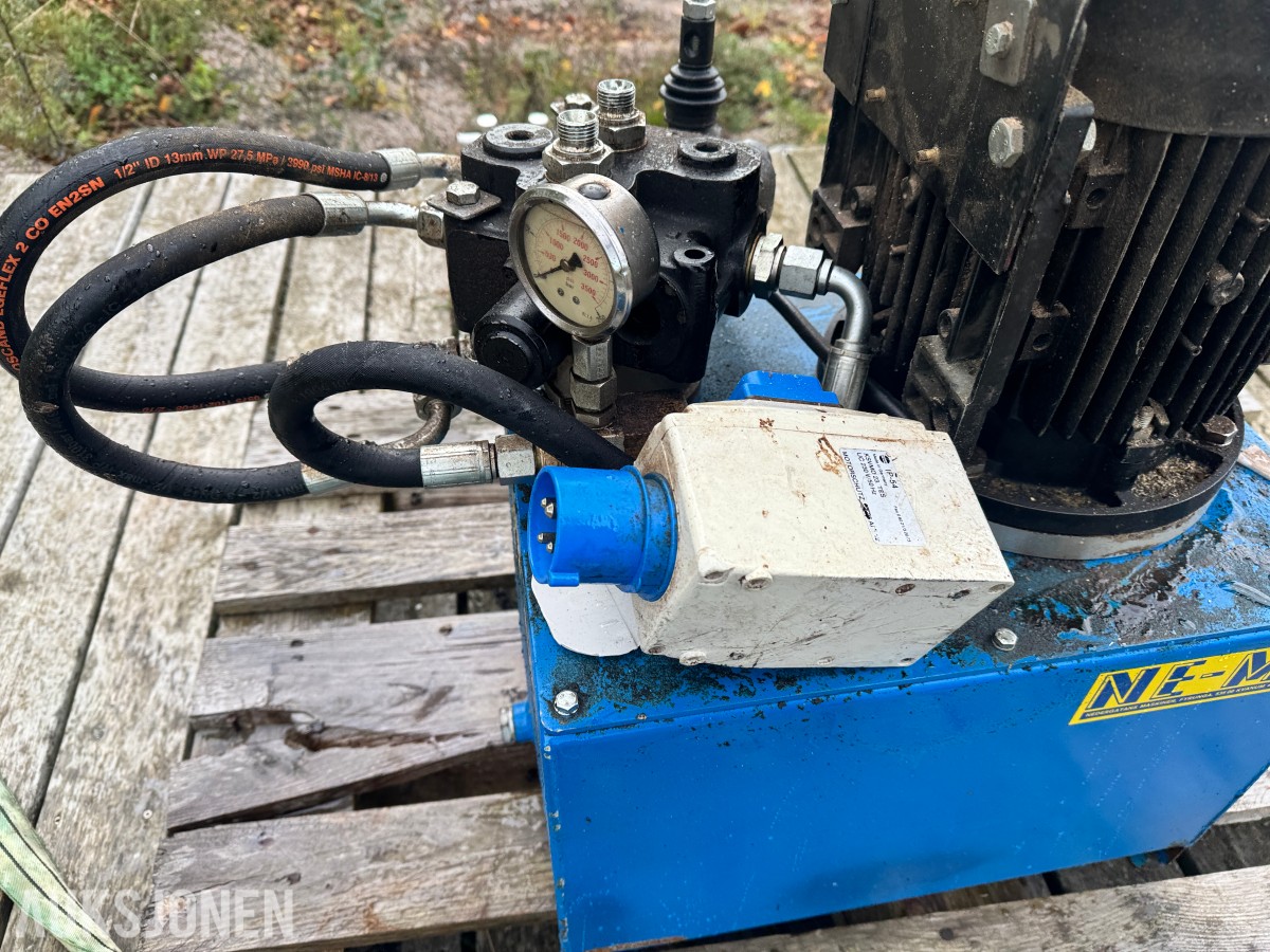 NE-MA hydraulisk power pack