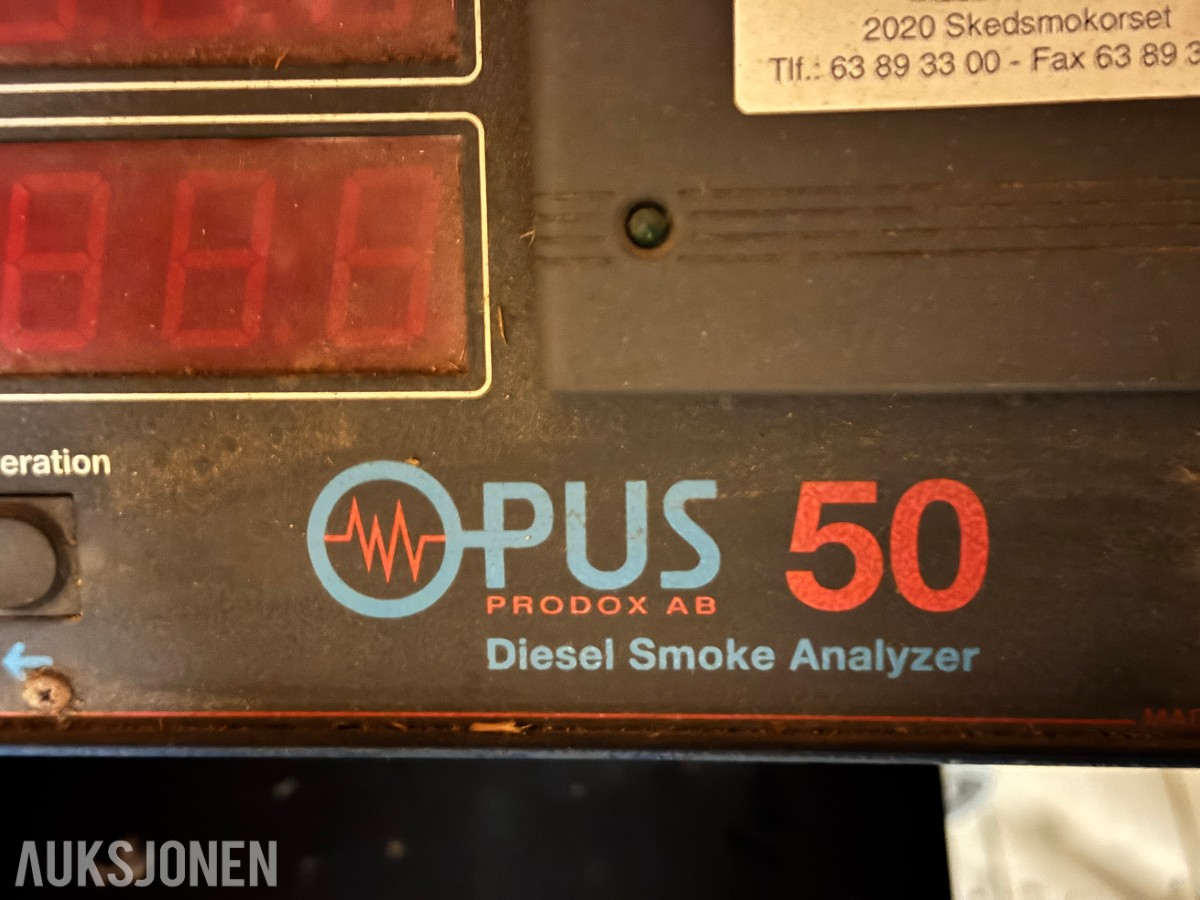 Opus 50 eksosgassanalysator