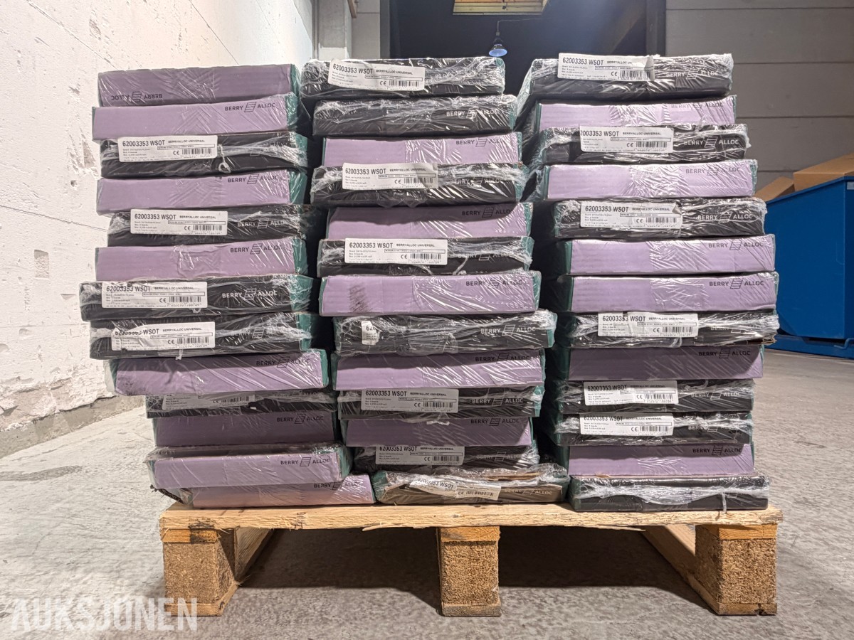 ca 87,3 m² BerryAlloc Nordic Universal Rodeo Drive laminatgulv