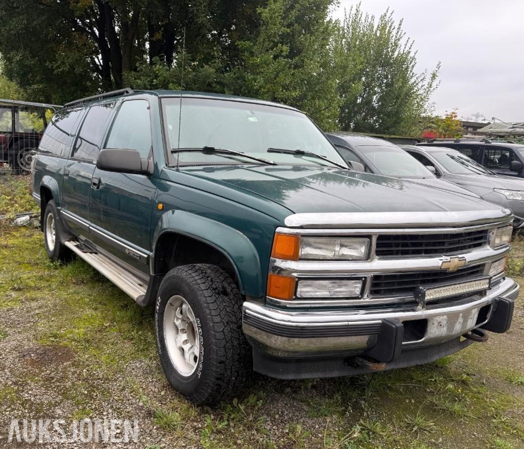 1996 CHEVROLET SUBURBAN 6.5D 193HK 4X4 REP. OBJEKT