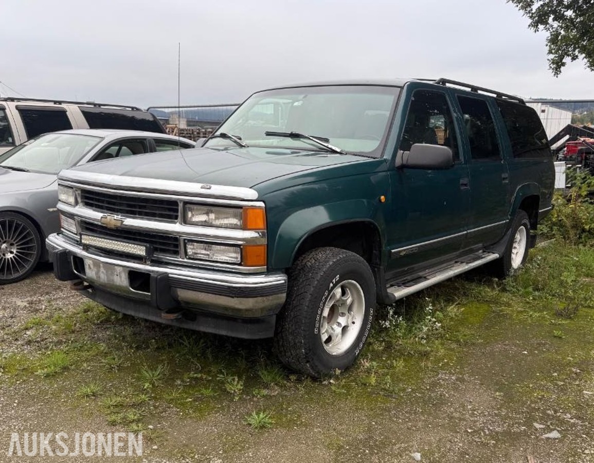 1996 CHEVROLET SUBURBAN 6.5D 193HK 4X4 REP. OBJEKT