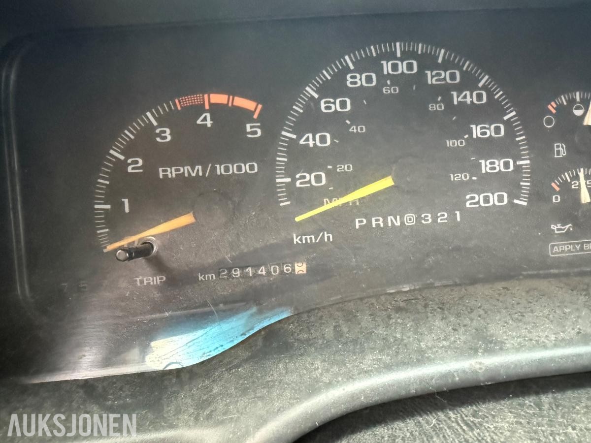 1996 CHEVROLET SUBURBAN 6.5D 193HK 4X4 REP. OBJEKT