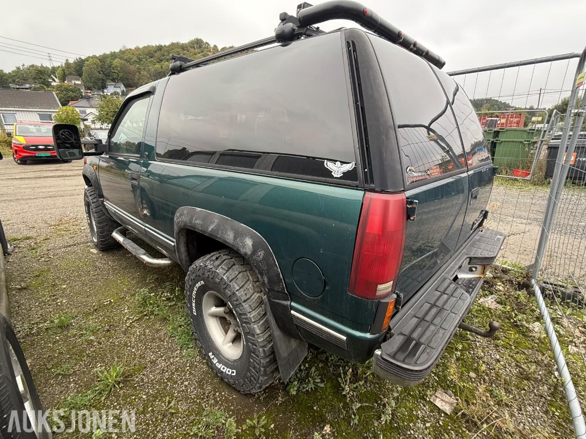 1999 CHEVROLET TAHOE 6.5D 182HK 4X4 REP. OBJEKT