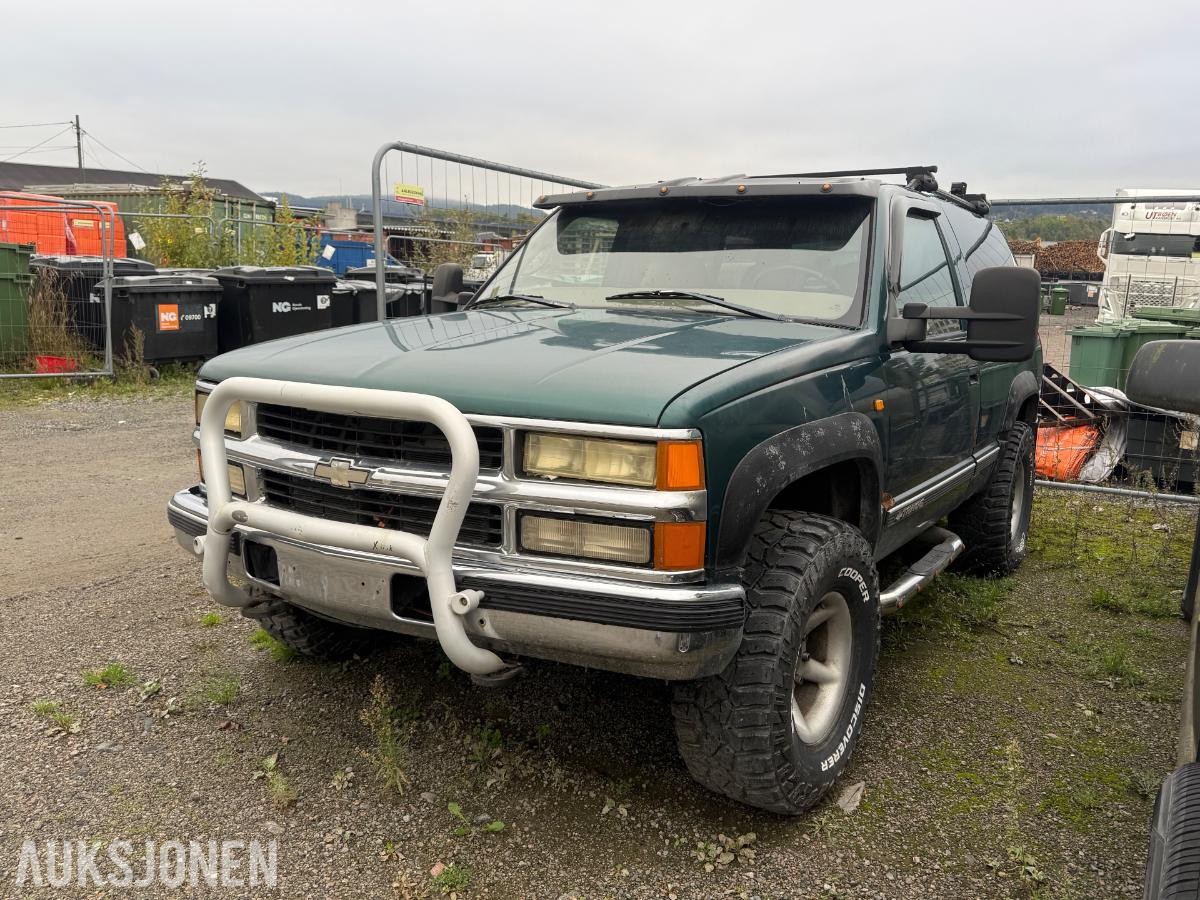 1999 CHEVROLET TAHOE 6.5D 182HK 4X4 REP. OBJEKT