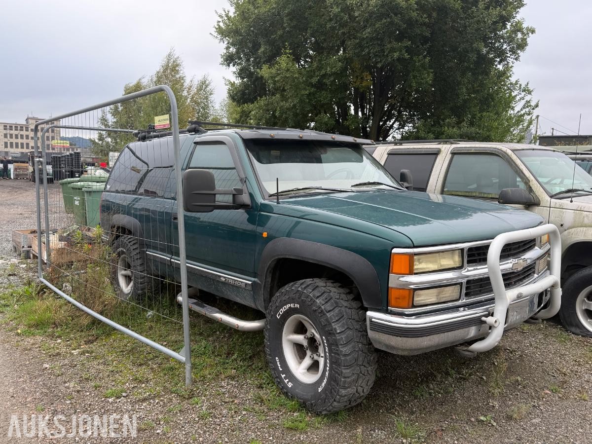 1999 CHEVROLET TAHOE 6.5D 182HK 4X4 REP. OBJEKT