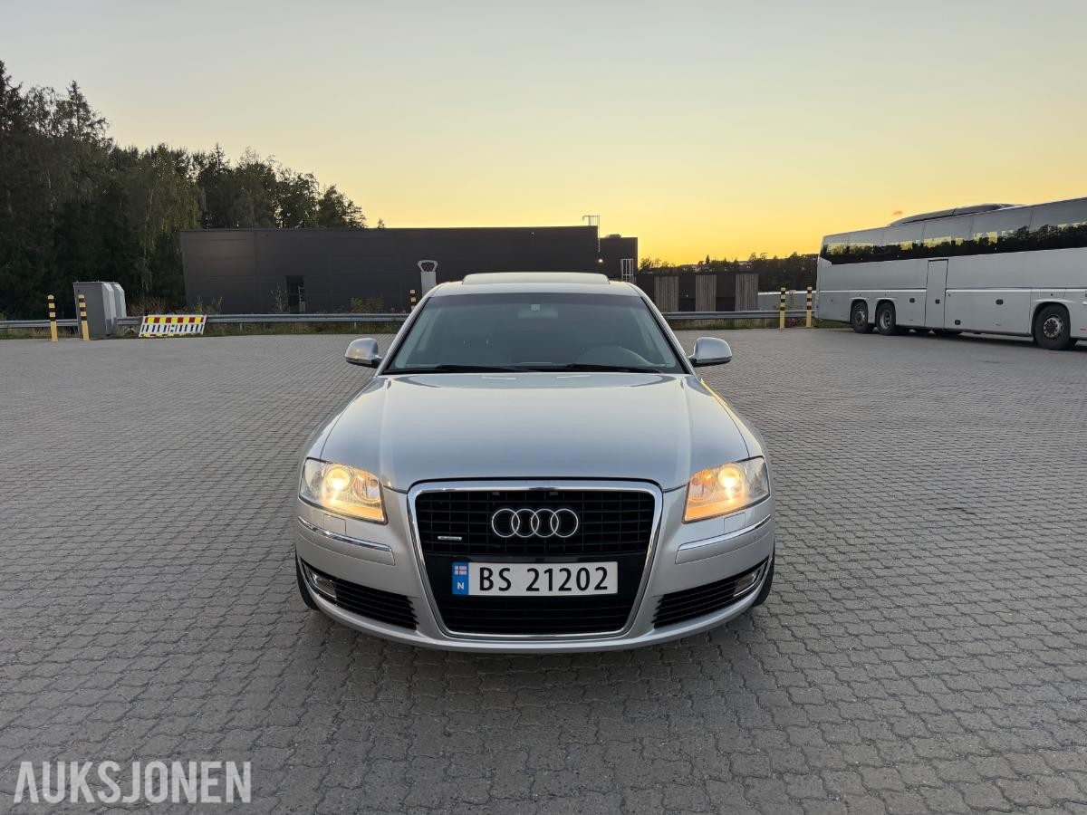 2008 AUDI A8 3.0 DIESEL 232HK QUATTRO AUTOMAT CRUISEKONTROLL SKINNSETER