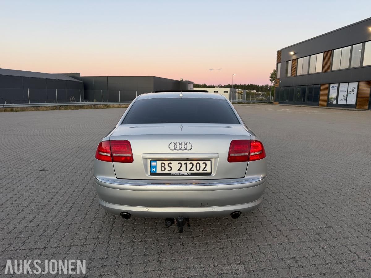 2008 AUDI A8 3.0 DIESEL 232HK QUATTRO AUTOMAT CRUISEKONTROLL SKINNSETER