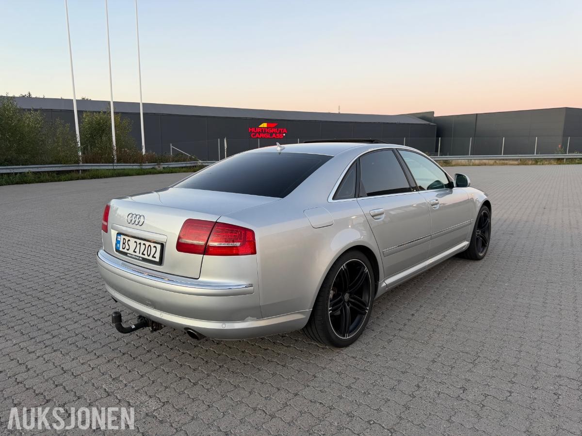 2008 AUDI A8 3.0 DIESEL 232HK QUATTRO AUTOMAT CRUISEKONTROLL SKINNSETER