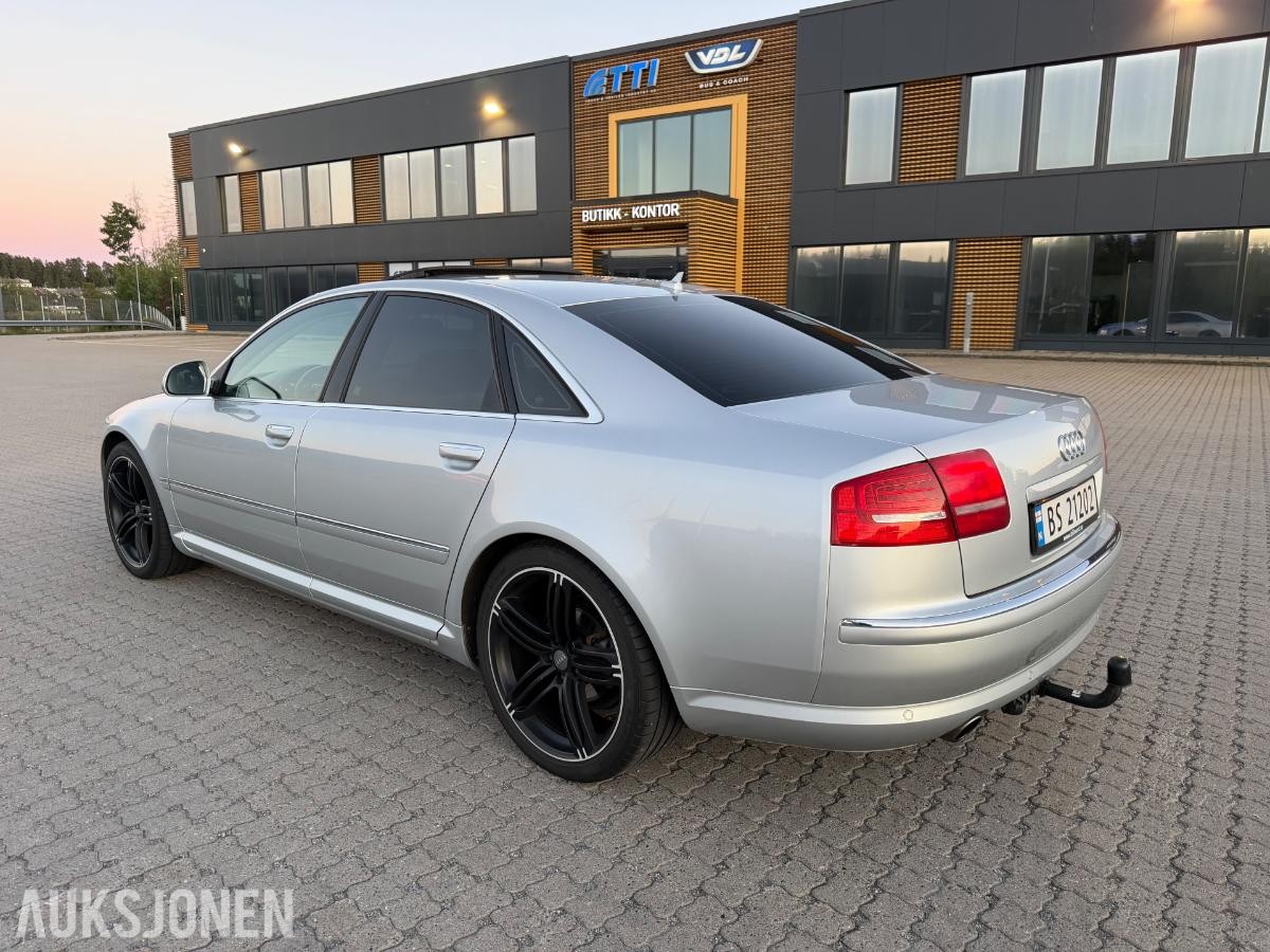 2008 AUDI A8 3.0 DIESEL 232HK QUATTRO AUTOMAT CRUISEKONTROLL SKINNSETER