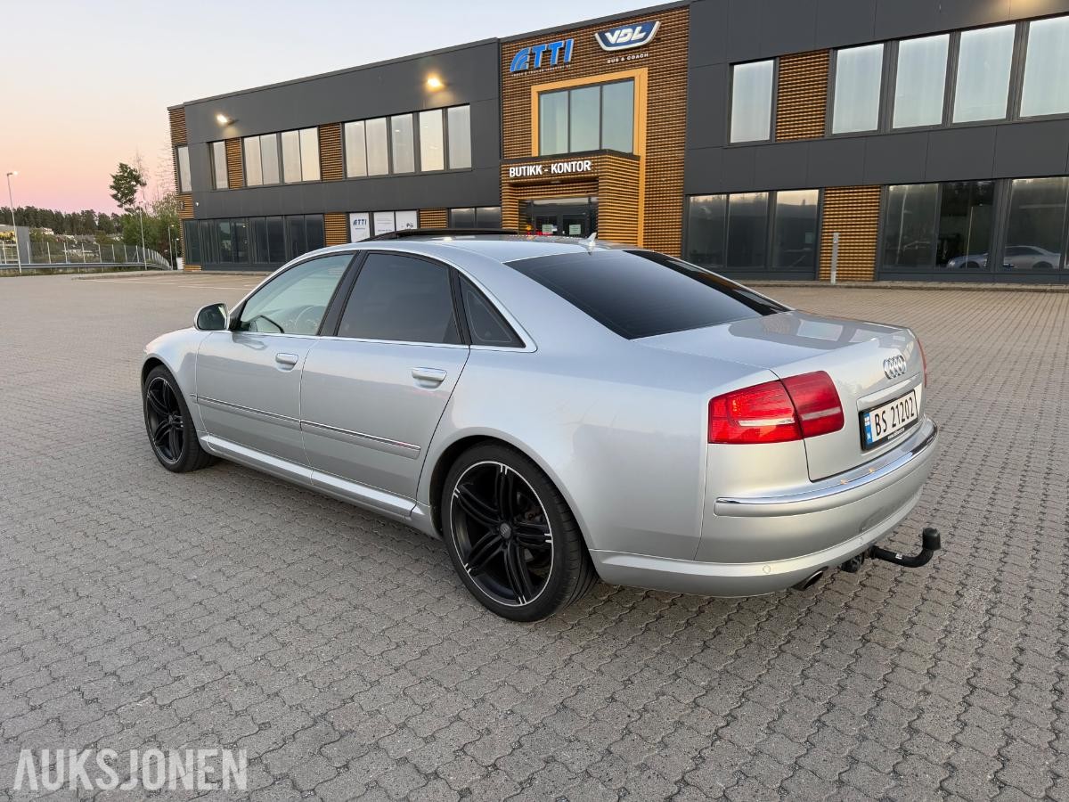 2008 AUDI A8 3.0 DIESEL 232HK QUATTRO AUTOMAT CRUISEKONTROLL SKINNSETER