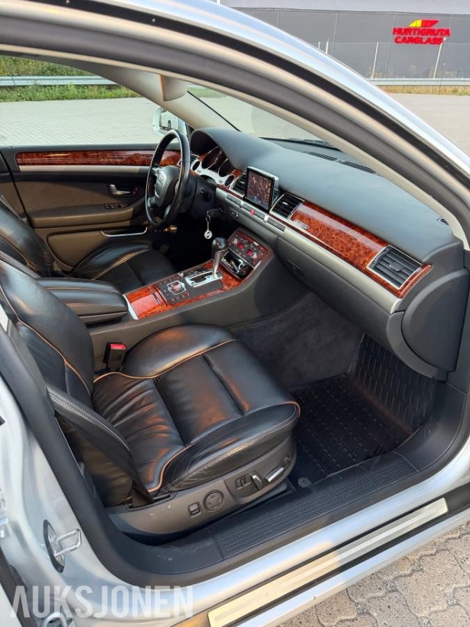2008 AUDI A8 3.0 DIESEL 232HK QUATTRO AUTOMAT CRUISEKONTROLL SKINNSETER