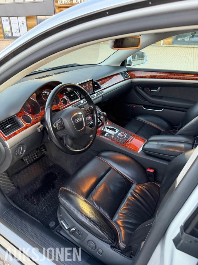 2008 AUDI A8 3.0 DIESEL 232HK QUATTRO AUTOMAT CRUISEKONTROLL SKINNSETER