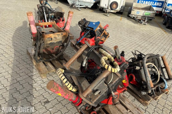 5 stk. Indexator Rototilt RT80/RT60, selges samlet. Reparasjons objekt