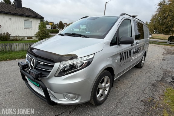 2022 Mercedes-Benz Vito - EU-Godkjent - 4x4 - Automat - 140 kW diesel - 159 251 km - Innredet varerom