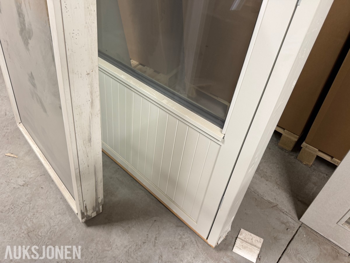Uldal Terassedør 100x210 og 1 stk. vindu 89x137 selges