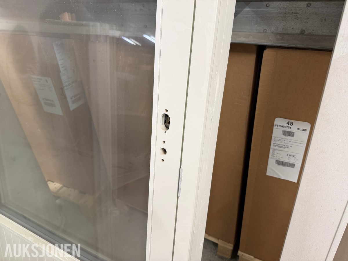 Uldal Terassedør 100x210 og 1 stk. vindu 89x137 selges