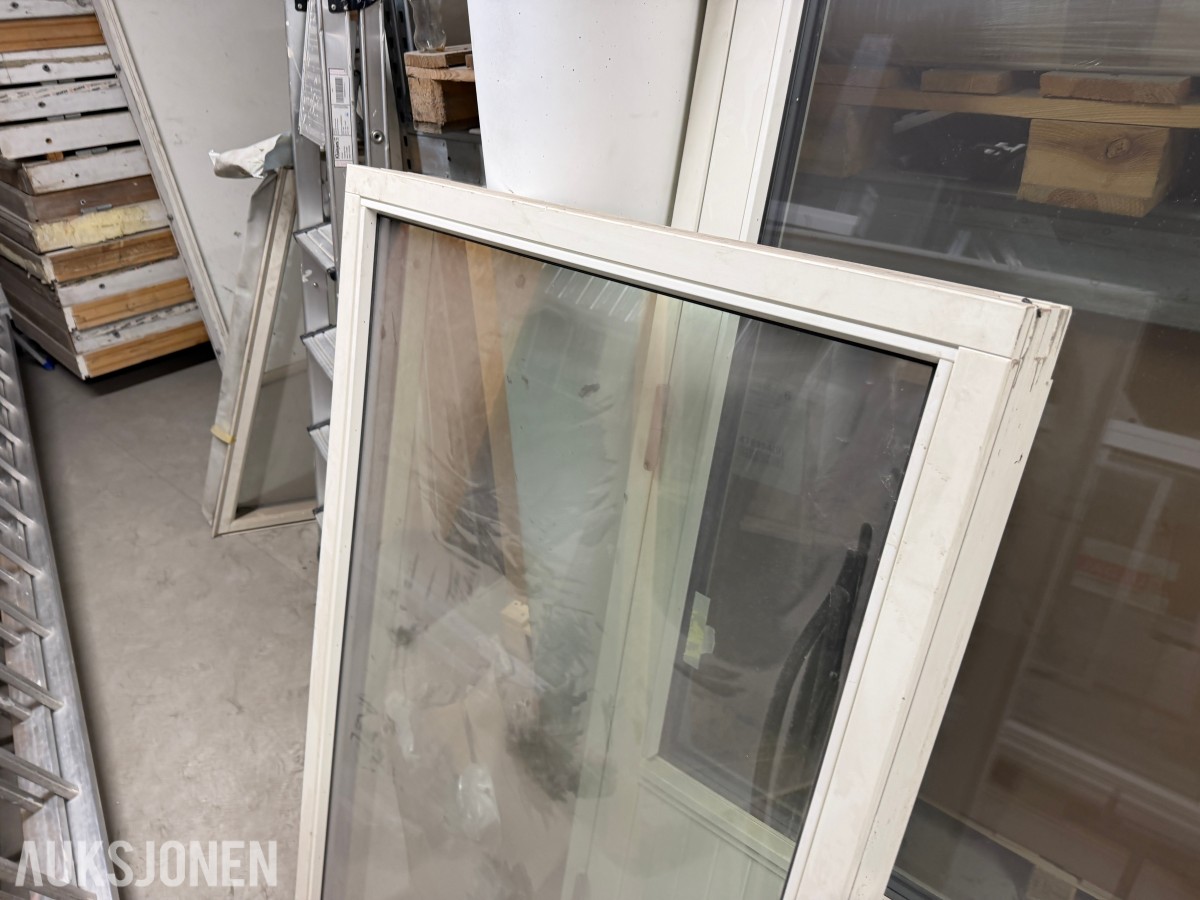 Uldal Terassedør 100x210 og 1 stk. vindu 89x137 selges