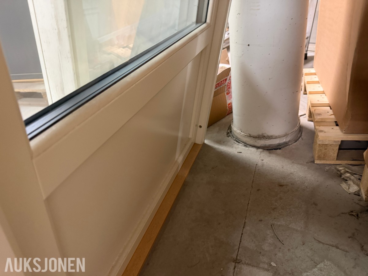 Uldal Terassedør 100x210 og 1 stk. vindu 89x137 selges
