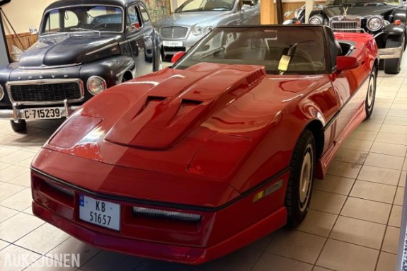 1984 Chevrolet Corvette C4 - EU-Godkjent - Kabriolet - 197 000 km - 5,7 bensin 220 kW (299 hk)