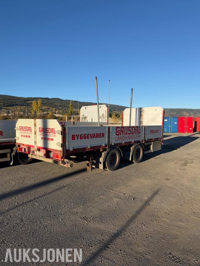 OL Engen 2-akslet plankjerre