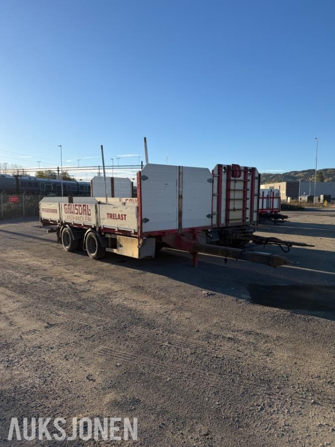 OL Engen 2-akslet plankjerre