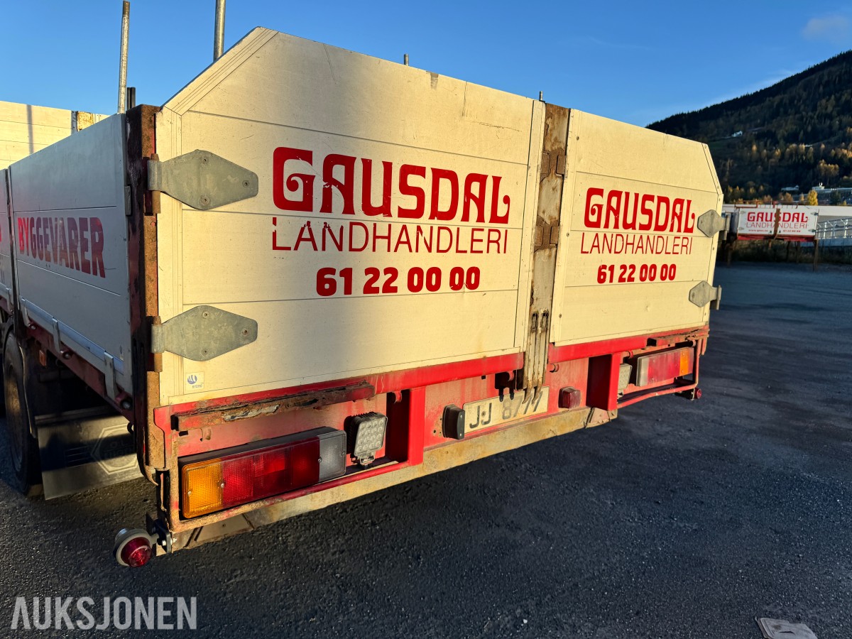 OL Engen 2-akslet plankjerre