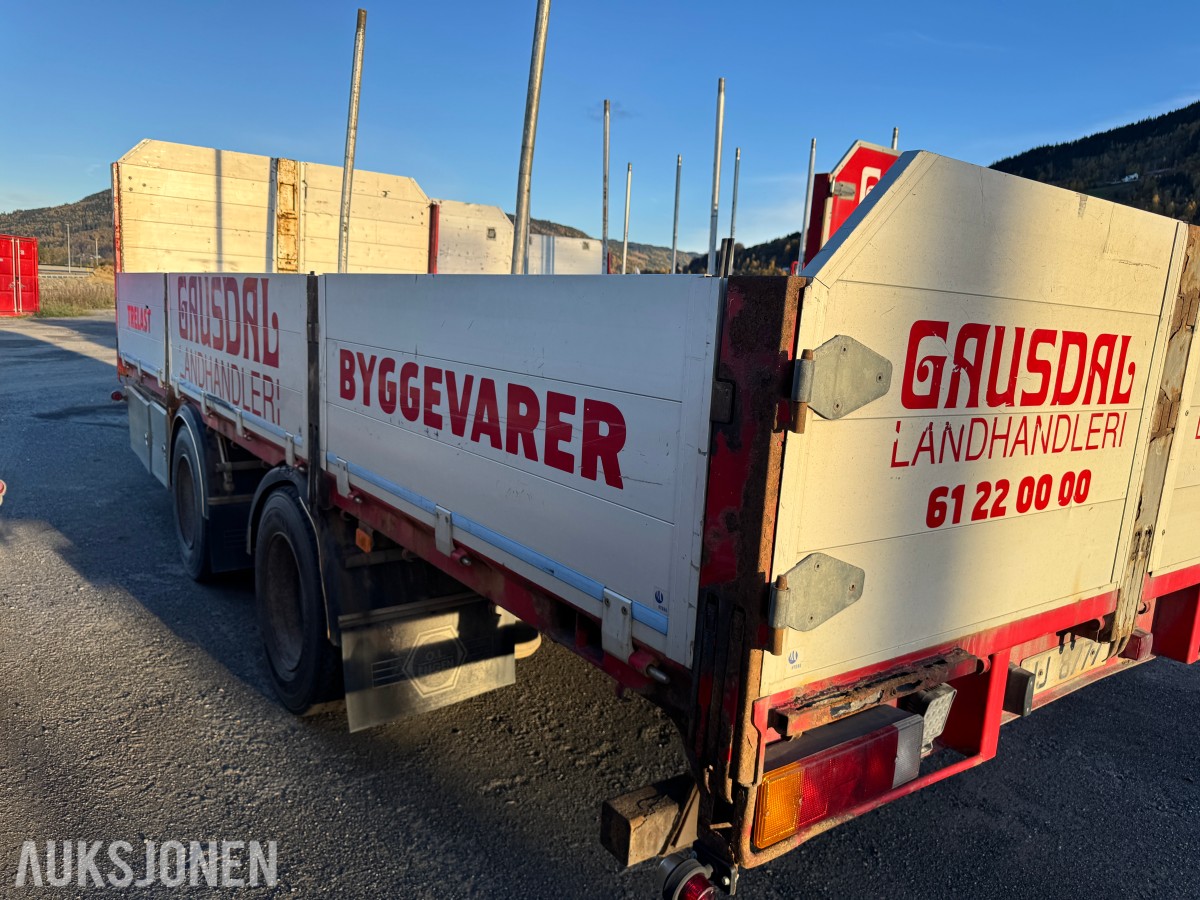 OL Engen 2-akslet plankjerre