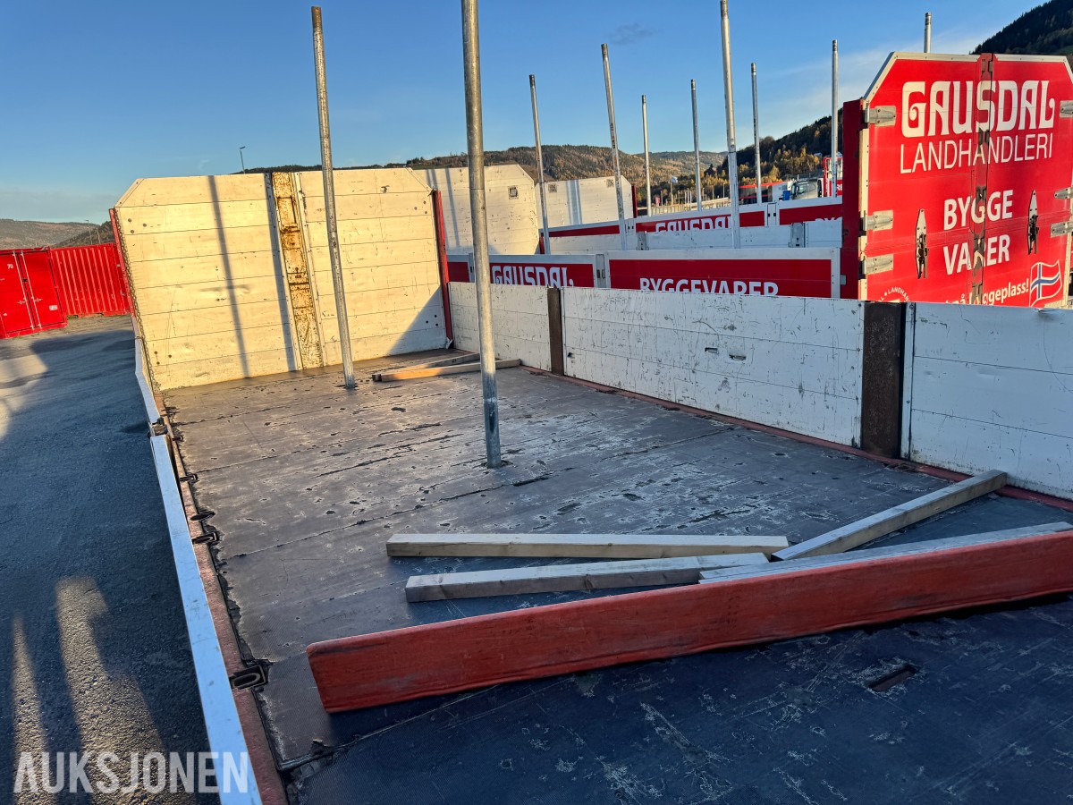 OL Engen 2-akslet plankjerre