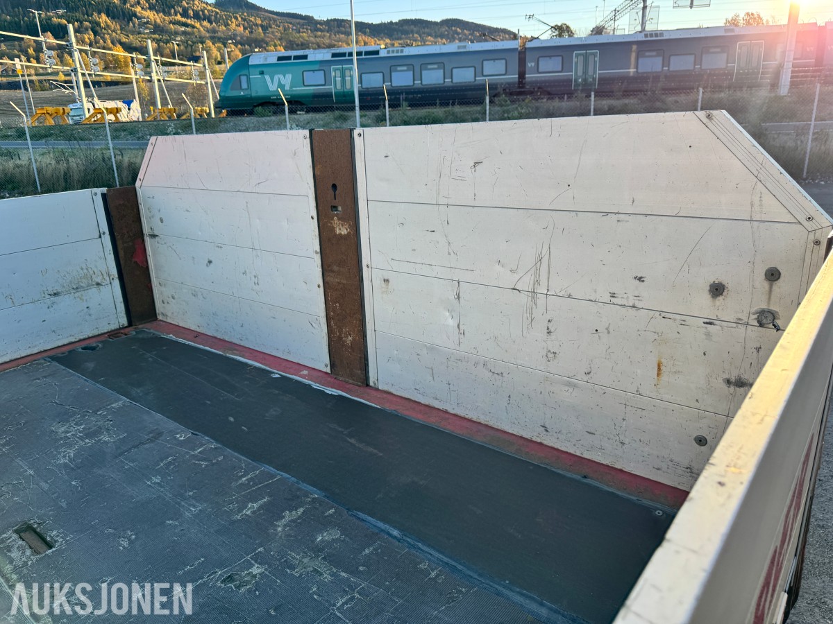 OL Engen 2-akslet plankjerre